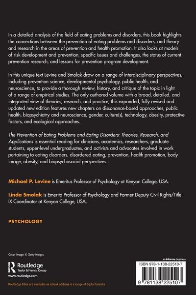 Produktbild: The Prevention of Eating Problems and Eating Disorders