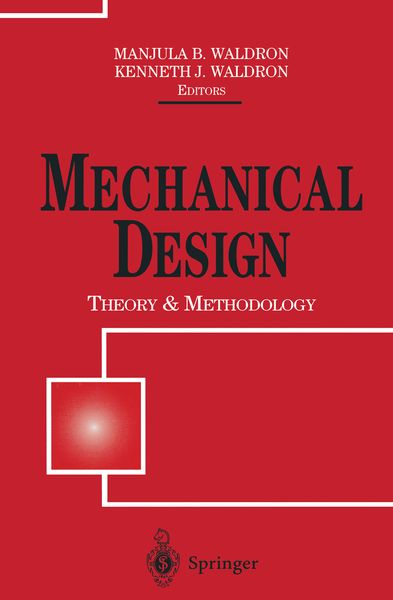Produktbild: Mechanical Design: Theory and Methodology