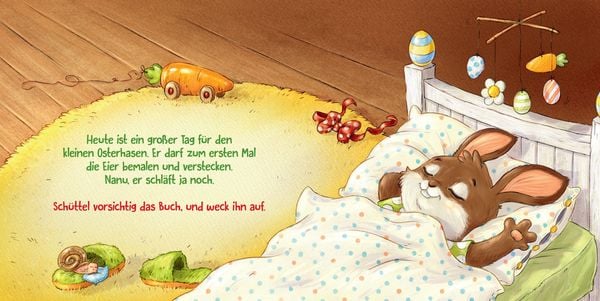 Produktbild: Die Osterhasenwerkstatt (Pappbilderbuch)