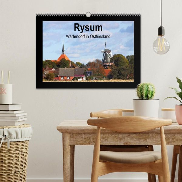 Produktbild: Rysum - Warfendorf in Ostfriesland (Wandkalender 2026 DIN A3 quer), CALVENDO Monatskalender