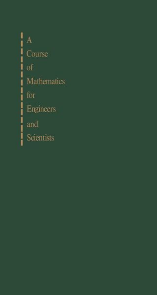 Produktbild: A Course of Mathematics for Engineers and Scientists