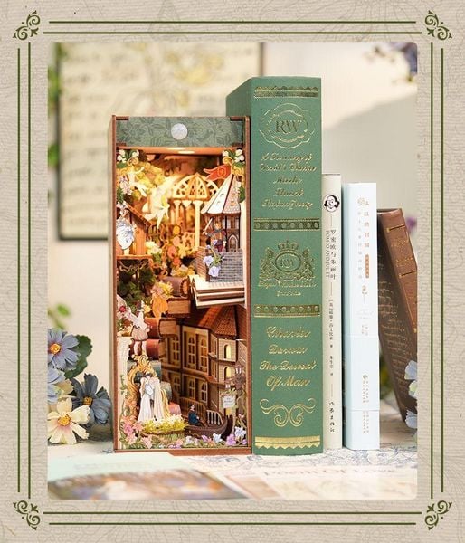 Produktbild: Book Nook DIY B&uuml;cherecke Shakespears Verse