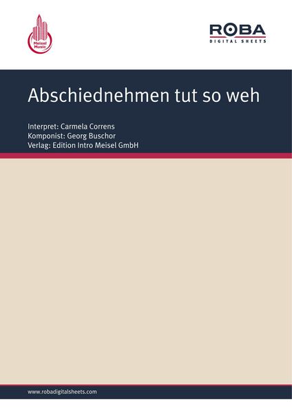Produktbild: Abschiednehmen tut so weh