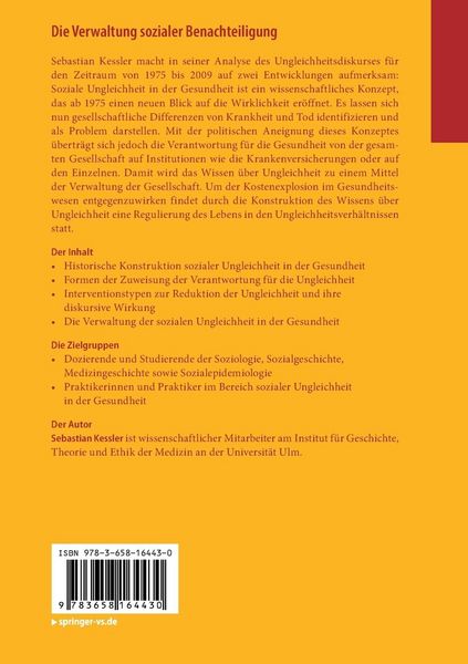 Produktbild: Die Verwaltung sozialer Benachteiligung