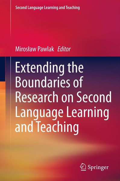 Produktbild: Extending the Boundaries of Research on Second Language Learning and Teaching