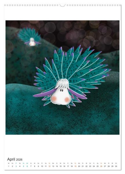 Produktbild: SAVE OUR OCEANS - Ursprung allen Lebens (hochwertiger Premium Wandkalender 2026 DIN A2 hoch), Kunstdruck in Hochglanz
