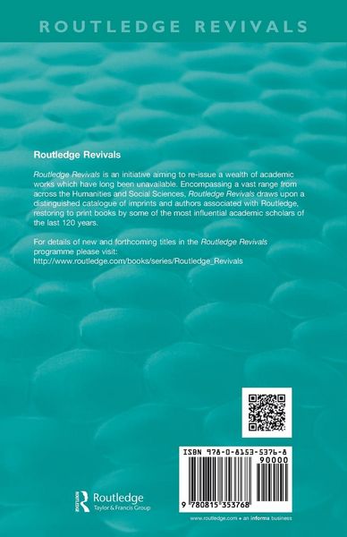Produktbild: Routledge Revivals