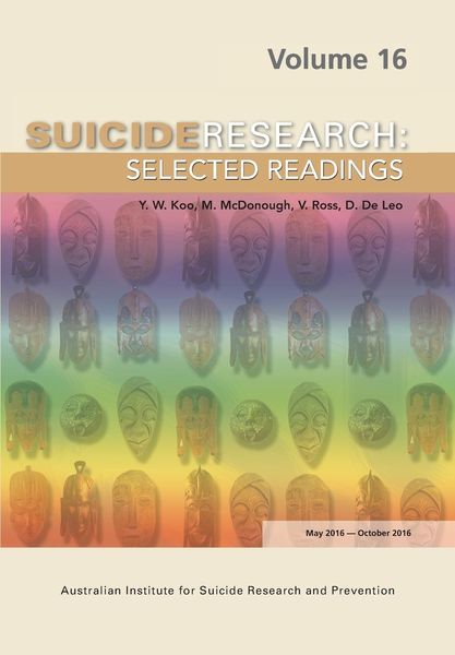 Produktbild: Suicide Research Selected Readings