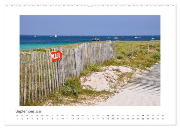 Produktbild: Bretagne - unterwegs mit Julia Hahn (hochwertiger Premium Wandkalender 2026 DIN A2 quer), Kunstdruck in Hochglanz