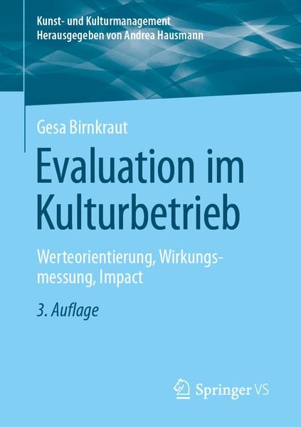 Produktbild: Evaluation im Kulturbetrieb