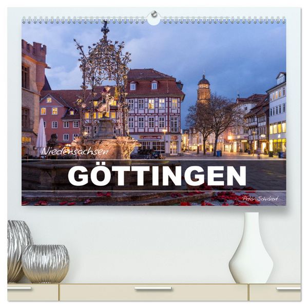 Produktbild: Niedersachsen - G&ouml;ttingen (hochwertiger Premium Wandkalender 2026 DIN A2 quer), Kunstdruck in Hochglanz