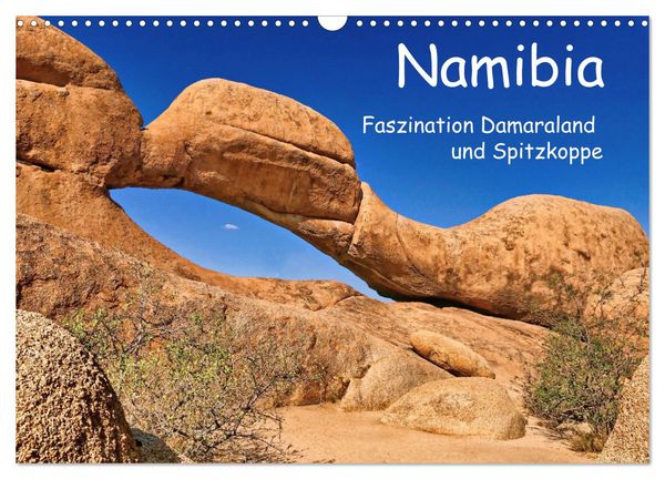 Produktbild: Namibia &ndash; Faszination Damaraland und Spitzkoppe (Wandkalender 2026 DIN A3 quer), CALVENDO Monatskalender