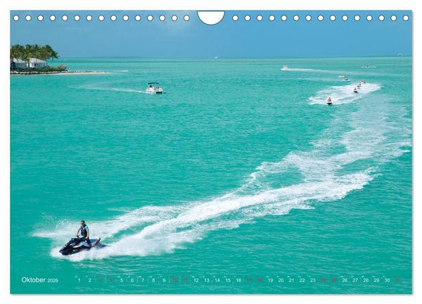 Produktbild: GEOclick calendar: Florida (Wandkalender 2026 DIN A4 quer), CALVENDO Monatskalender