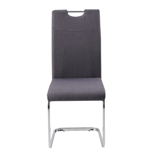 Produktbild: HTI-Living Schwingstuhl KellyC Grau 4er Schwingstuhl KellyC Grau 4er