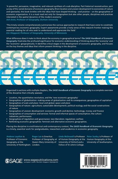 Produktbild: The SAGE Handbook of Economic Geography