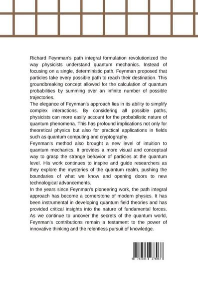 Produktbild: Unleashing the Quantum: Feynman's Path Integral Approach