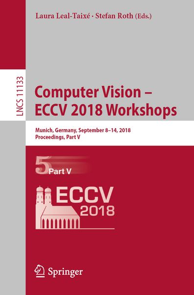 Produktbild: Computer Vision &ndash; ECCV 2018 Workshops