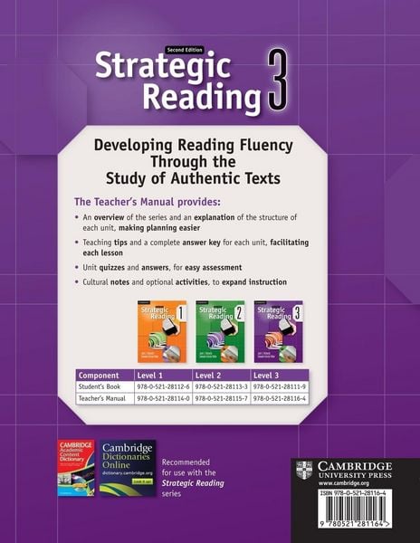 Produktbild: Strategic Reading Level 3