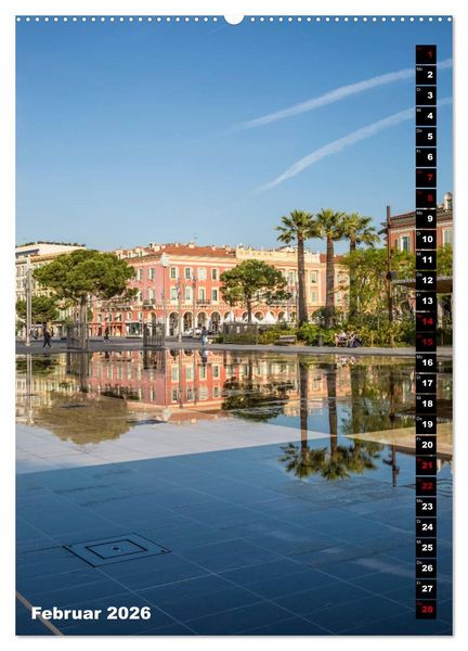 Produktbild: Idyllisches Nizza (hochwertiger Premium Wandkalender 2026 DIN A2 hoch), Kunstdruck in Hochglanz