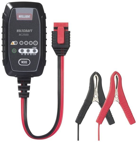 Produktbild: VOLTCRAFT BC2500 VC-16015905 Automatikladeger&auml;t 6 V, 12V 2.5A