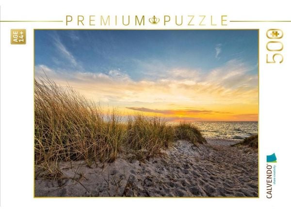 CALVENDO Puzzle Ein Motiv aus dem Kalender Am Meeressaum der Ostsee | 500 Teile Lege-Größe 48 × 36 cm Foto-Puzzle für Erwachsene