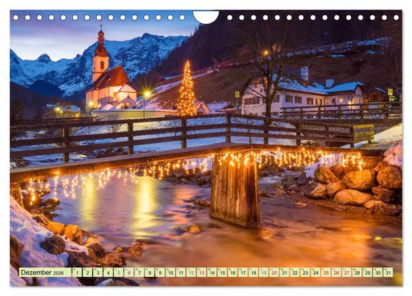 Produktbild: Malerische Alpen - Fesselnde Landschaften (Wandkalender 2026 DIN A4 quer), CALVENDO Monatskalender
