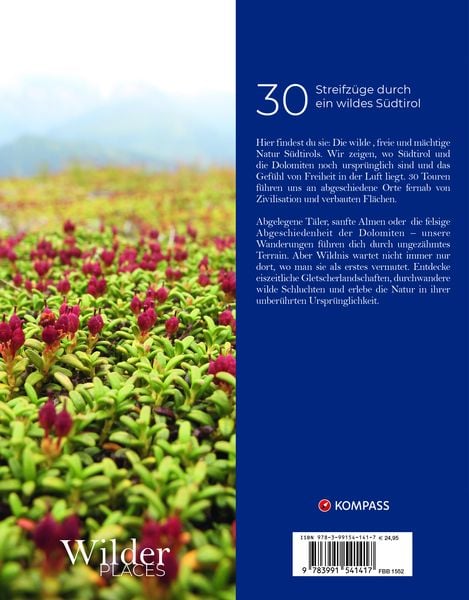 Produktbild: Wilder Places - 30 Streifz&uuml;ge durch ein wildes S&uuml;dtirol & Dolomiten