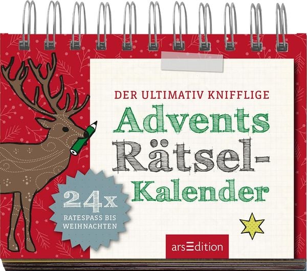 Produktbild: Der ultimativ knifflige Advents-R&auml;tsel-Kalender