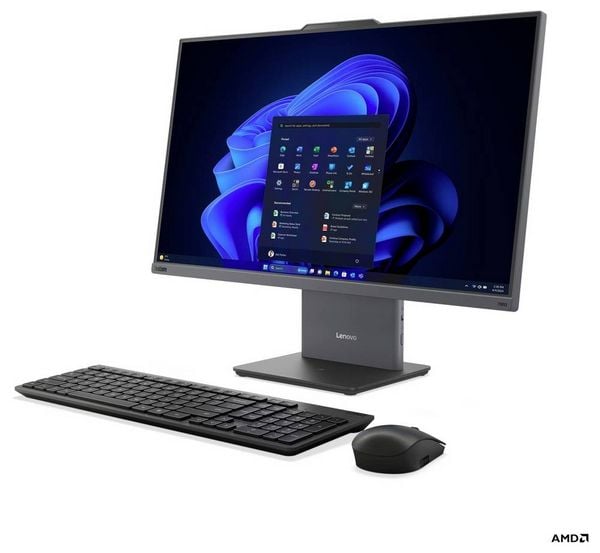 Produktbild: Lenovo All-in-One PC ThinkCentre neo55a 24 60.5 cm (23.8 Zoll) Full HD AMD Ryzen 5 220 4.9 GHz 16 GB RAM 512 GB SSD AMD AMD Radeon&trade; 740M Graphics