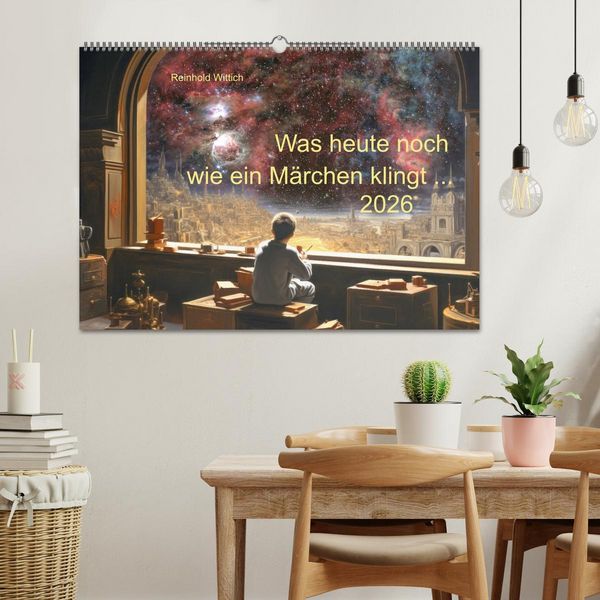Produktbild: Was heute noch wie ein M&auml;rchen klingt ... (Wandkalender 2026 DIN A2 quer), CALVENDO Monatskalender
