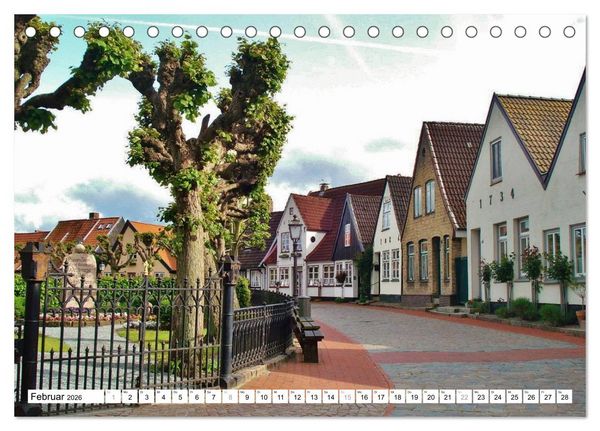 Produktbild: Die Ostsee - von Schleswig nach Gl&uuml;cksburg (Tischkalender 2026 DIN A5 quer), CALVENDO Monatskalender