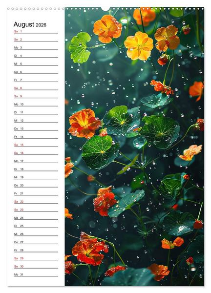 Produktbild: Kr&auml;uterfrische (Wandkalender 2026 DIN A2 hoch), CALVENDO Monatskalender