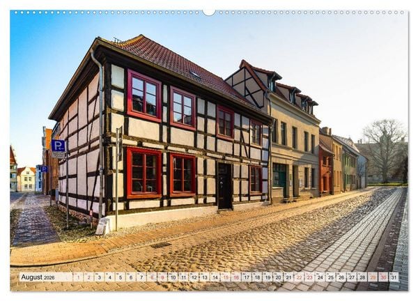 Produktbild: G&uuml;strow Impressionen (hochwertiger Premium Wandkalender 2026 DIN A2 quer), Kunstdruck in Hochglanz