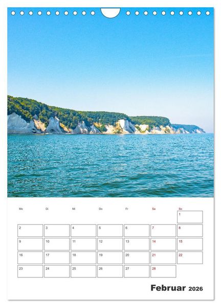 Produktbild: R&uuml;gen - Terminplaner (Wandkalender 2026 DIN A4 hoch), CALVENDO Monatskalender