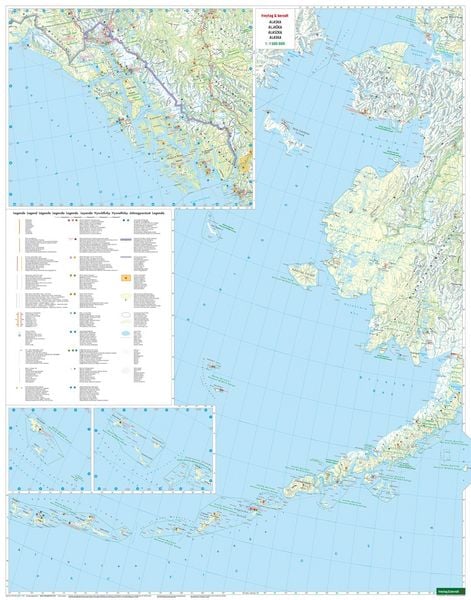 Produktbild: freytag & berndt Stra&szlig;enkarte Alaska 1:1,5 Mio.
