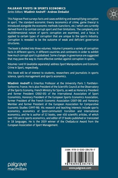 Produktbild: An Economic Roadmap to the Dark Side of Sport