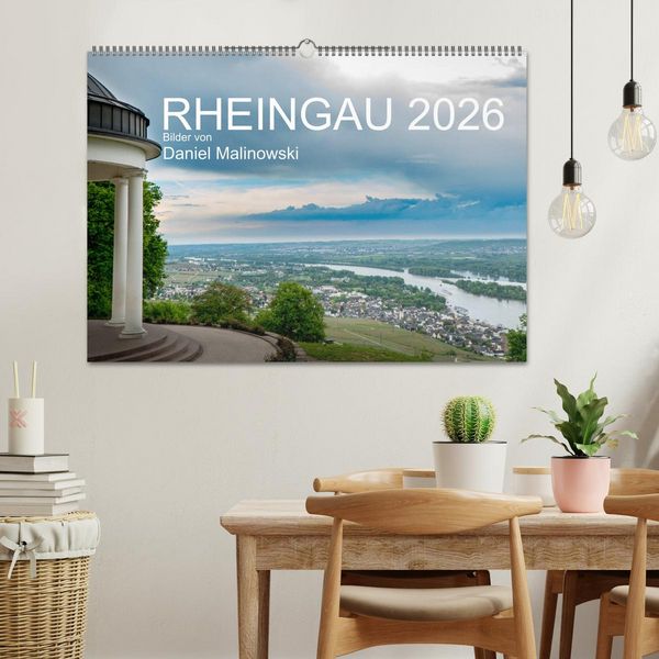 Produktbild: Rheingau 2026 (Wandkalender 2026 DIN A2 quer), CALVENDO Monatskalender