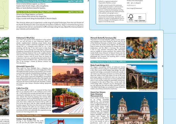 Produktbild: Pacific Coast Highway Touring Map