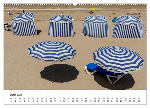 Produktbild: Unterwegs in der Normandie (Wandkalender 2026 DIN A2 quer), CALVENDO Monatskalender