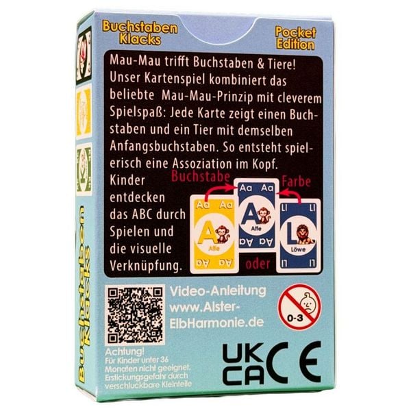 Produktbild: Buchstaben Klacks &ndash; Das ABC spielerisch entdecken (Pocket Edition - Tiger)