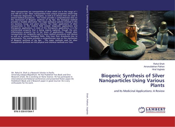 Produktbild: Biogenic Synthesis of Silver Nanoparticles Using Various Plants