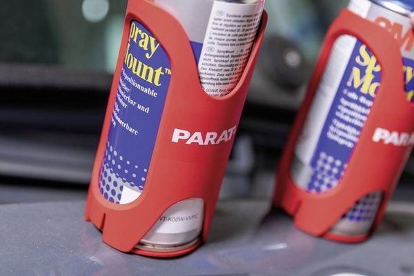 Produktbild: Parat 802010996 Dosenhalter Herstellerfarbe: Rot