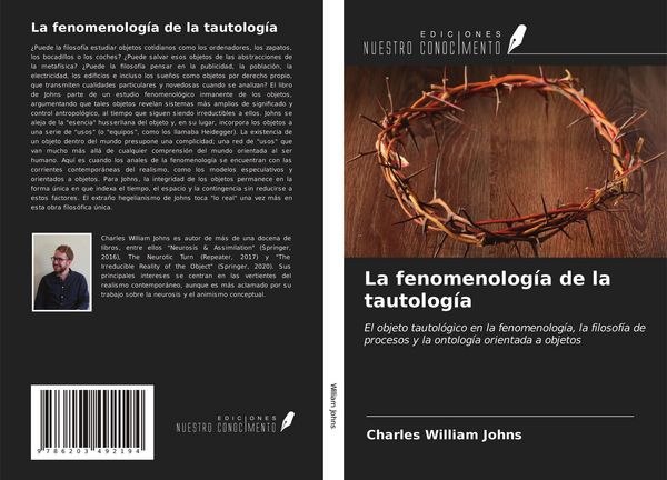 Produktbild: La fenomenolog&iacute;a de la tautolog&iacute;a