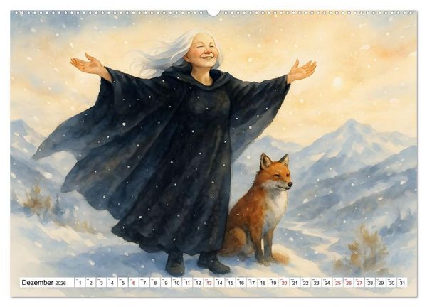 Produktbild: Im Zeichen der G&ouml;ttin (hochwertiger Premium Wandkalender 2026 DIN A2 quer), Kunstdruck in Hochglanz