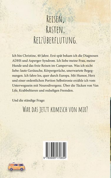 Produktbild: Als Autistin mit dem Van durch Europa