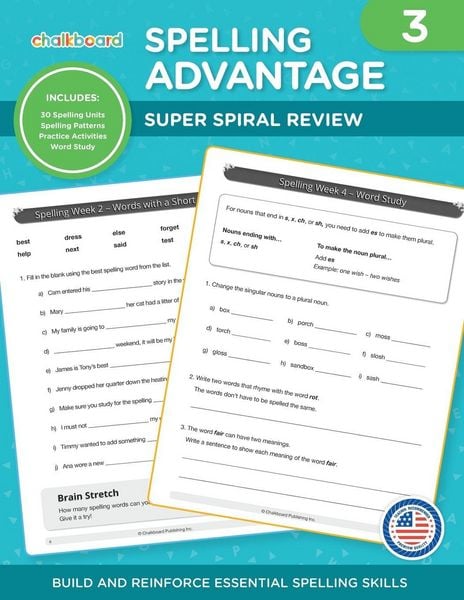 Produktbild: Spelling Advantage Grade 3