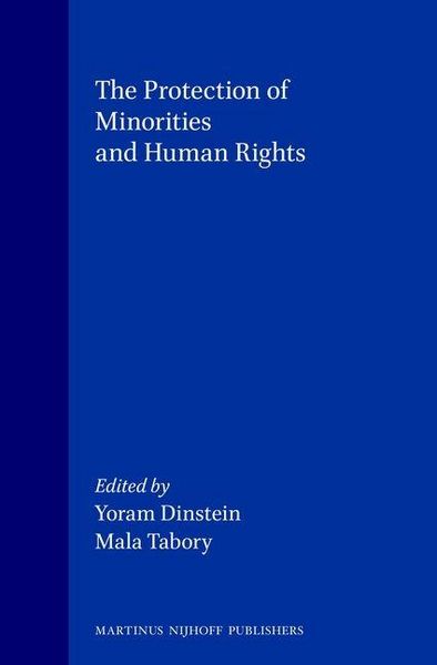 Produktbild: The Protection of Minorities and Human Rights