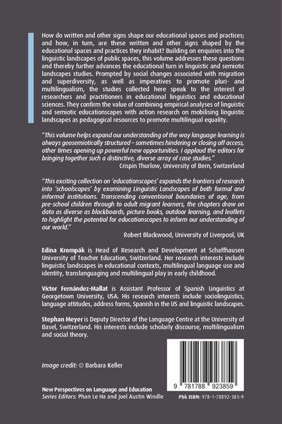Produktbild: Linguistic Landscapes and Educational Spaces