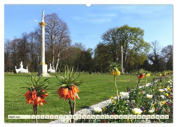 Produktbild: Im Park von Sanssouci - Spaziergang durch die Jahreszeiten (Wandkalender 2026 DIN A2 quer), CALVENDO Monatskalender