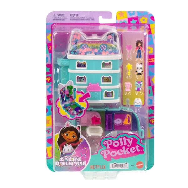 Produktbild: Polly Pocket Gabbys Dollhouse Schatulle